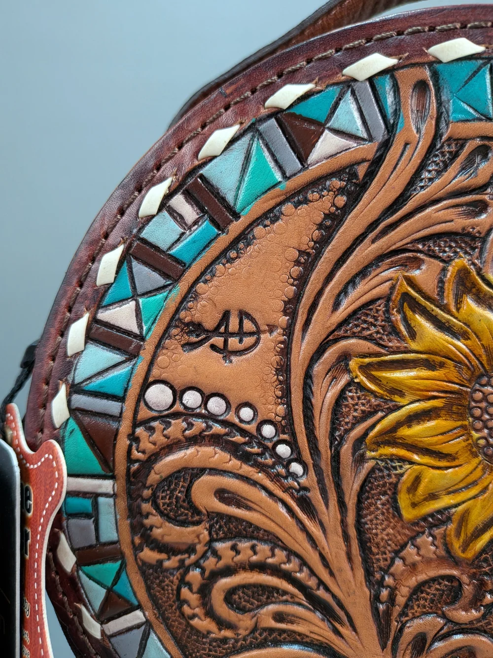 American Darling hand tooled